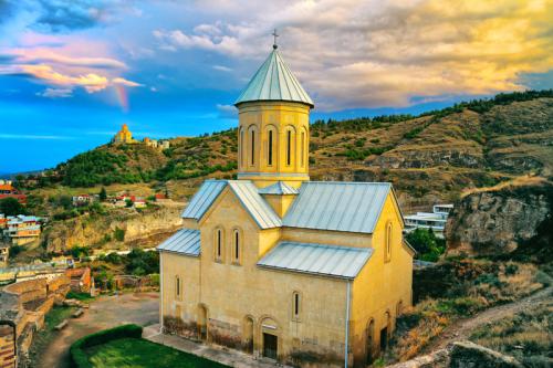 Eglise de Narikala Tbilissi Tbilisi Géorgie                        			                    			                    