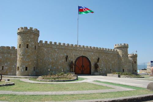 Lankaran, Azerbaidjan - entrée de ville