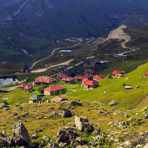 Voyage en Azerbaidjan, Montagne Chahdag (Qusar)