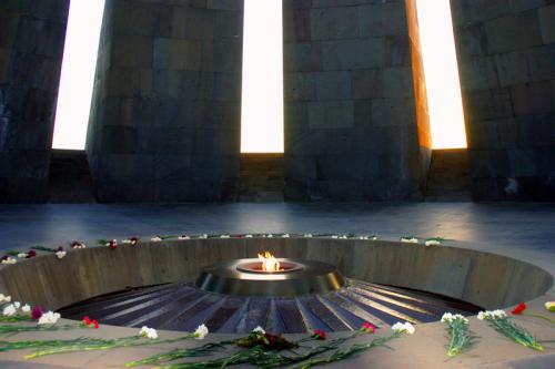 Tsitsernakaberd Mémorial du génocide arménien Erevan Yerevan Arménie