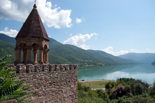 Ananouri Ananuri Géorgie forteresse route militaire Central hydroéléctrique de Jinvali